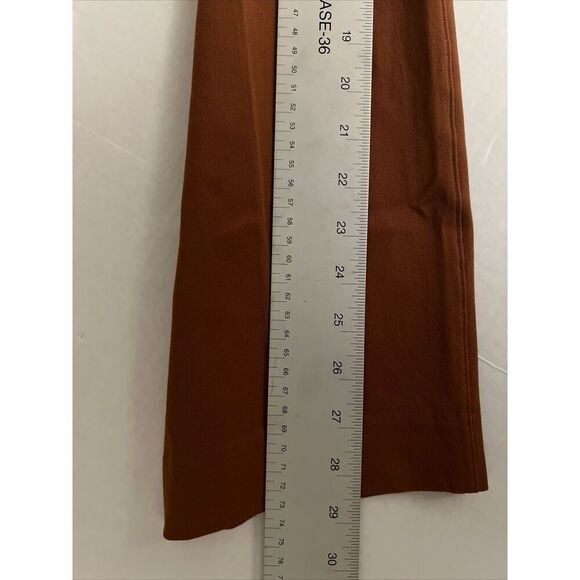 Spanx 20365T Sz XLT On the Go Slim Straight Ankle Pant Rust Bronze Glow - Picture 13 of 13